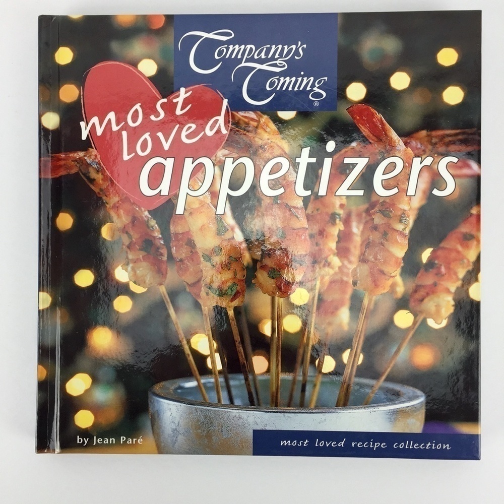 Company's Coming: Most Loved Appetizers Cookbook